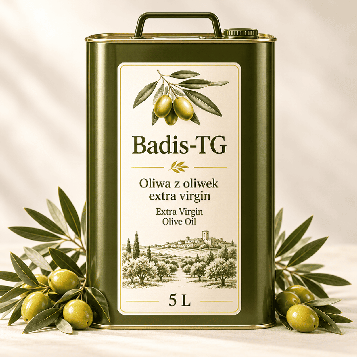 Tunisian Extra Virgin Olive Oil – 5 L