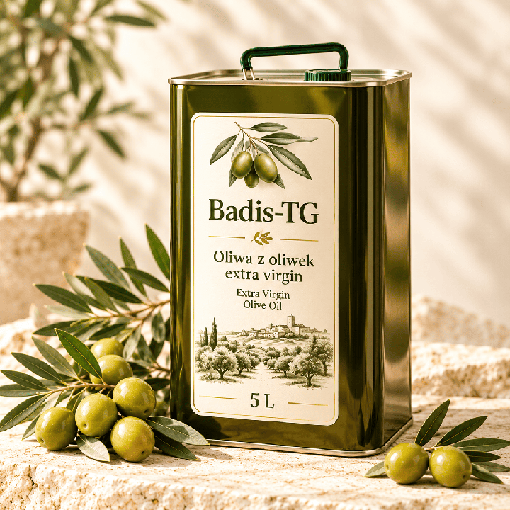 Tunisian Extra Virgin Olive Oil – 5 L